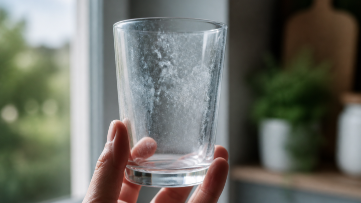 Das Glas war sauber – warum blieb dieser weiße Schleier?